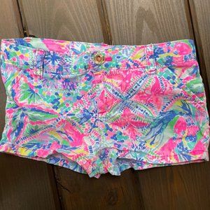 Lilly Pulitzer shorts with adjustable waist